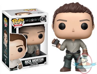 Pop! Movies: The Mummy : Nick Morton Tom Cruise #436 Figure Funko