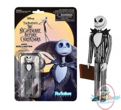 Nightmare Before Christmas Sinister Jack Skellington ReAction 3 3/4 