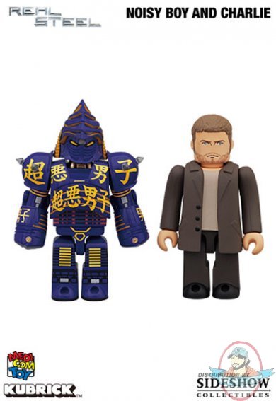 Noisy Boy & Charlie  Real Steel Kubrick 2 pack Set by Medicom