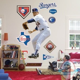 Fathead Fat Head Nolan Ryan Texas Rangers Fathead Fat Head Nolan Ryan Texas Rangers