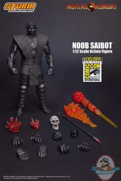 SDCC 2017 1/12 Mortal Kombat Noob Saibot Figure Storm Collectibles