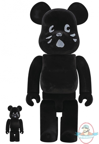 NYA Flocky Bearbrick 400% & 100% 2 Pack Medicom NYA Flocky Bearbrick 400% & 100% 2 Pack Medicom