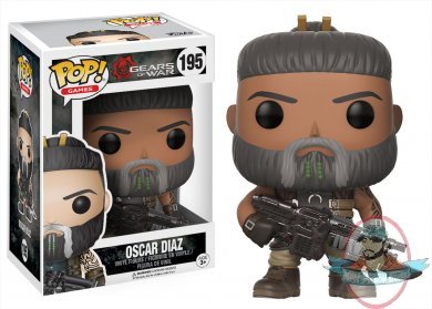 Pop! Games: Gears of War Oscar Diaz #195 Figure by Funko