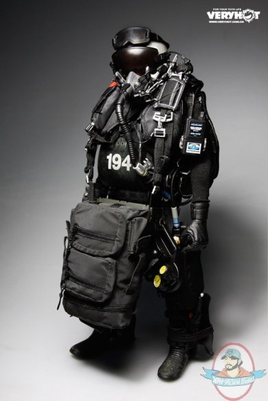 1/6 U.S. Navy SEAL HALO UDT Jumper Wet Suit Version VH-1041f Very Hot