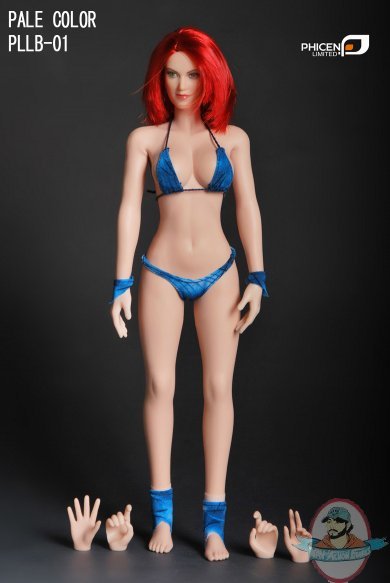 Phicen Limited 1/6 Headsculpt Large Breast Seamless Female Pale