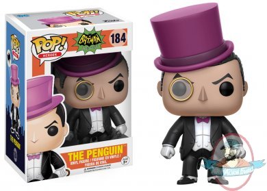 Pop! 1966 Classic TV Batman Wave 2 Penguin #184 Vinyl Figure Funko