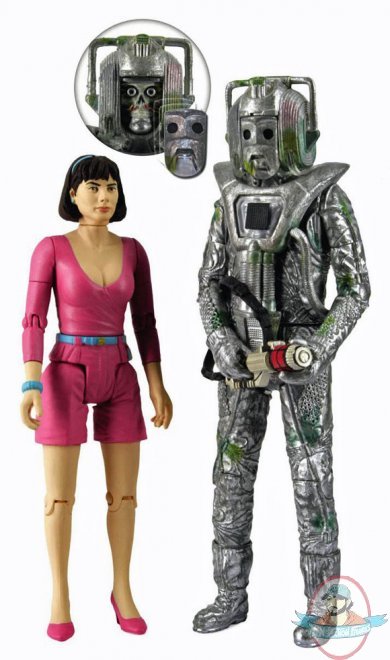 Doctor Who Peri & Rogue Cyberman from ‘Attack of the Cybermen’ Doctor Who Peri & Rogue Cyberman from ‘Attack of the Cybermen’