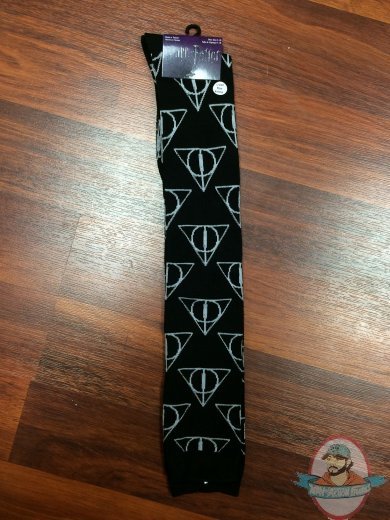 Harry Potter Deathly Hallows Symbol Pair Knee Socks HT191 