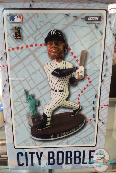 MLB Derek Jeter New York Yankees City Bobble Bobblehead Figure 