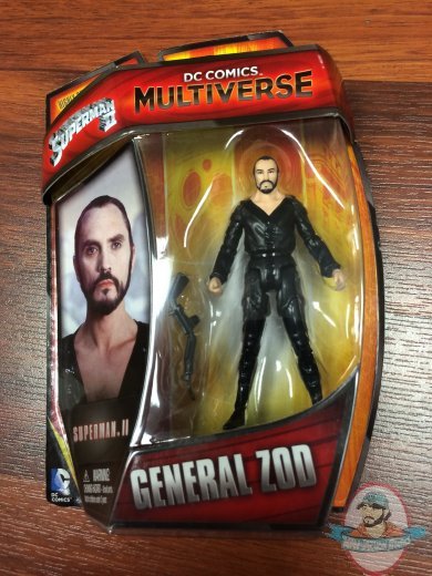 DC Comics Multiverse Superman II Film General Zod 4 inch Figure Mattel
