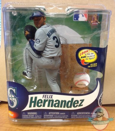 MLB Series 31 Bronze Collector Felix Hernandez Mariners Chase Figure M