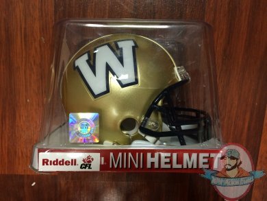 Winnipeg Blue Bombers CFL Mini Football Helmet by Riddell 