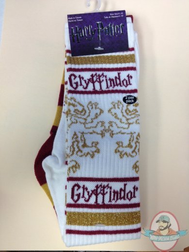 Harry Potter Gryffindor Women's 2 Pair Pack Knee Highs Socks HPX0017K2