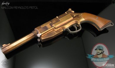 Malcolm Reynolds Metal-Plated Pistol Prop Replica Quantum Mechanix