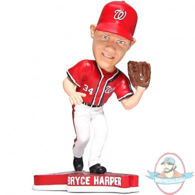 Washington Nationals Bryce Harper Pennant Base Bobblehead by Forever C