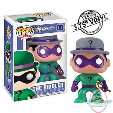 Batman Riddler Pop! Heroes Vinyl Figure by Funko Batman Riddler Pop! Heroes Vinyl Figure by Funko