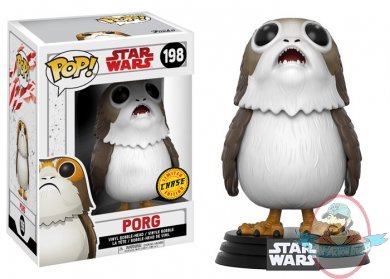 Pop! Star Wars The Last Jedi Porg Chase #198 Vinyl Figure Funko
