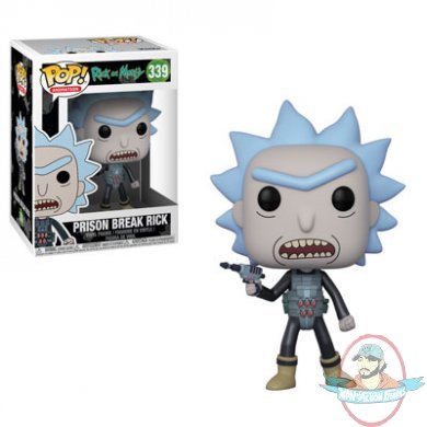 Pop Animation! Rick and Morty Series 4 Prison Break Rick #339 Funko
