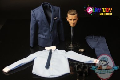 Play Toy 1:6 Action Figure Accessories Stylish Man in Suit PT-HB003 Play Toy 1:6 Action Figure Accessories Stylish Man in Suit PT-HB003