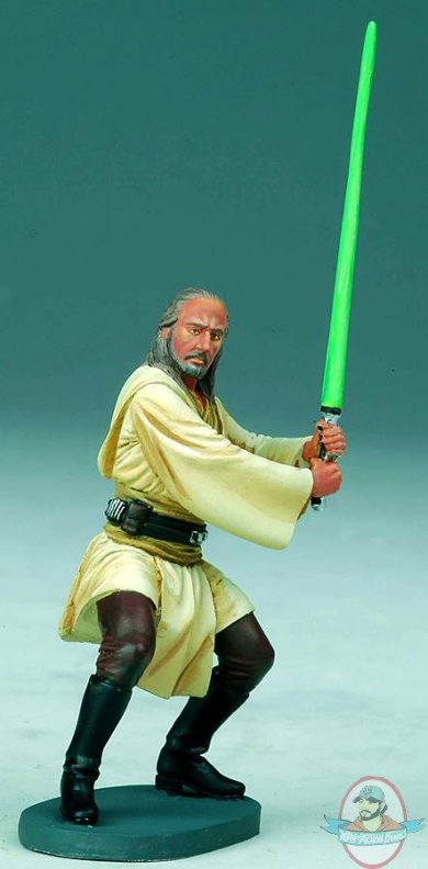 Star Wars Figurine Collection Magazine # 42 Qui-Gon Jinn De Agostini Star Wars Figurine Collection Magazine # 42 Qui-Gon Jinn De Agostini