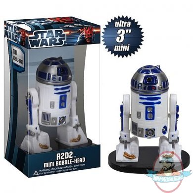 Star Wars R2-D2 Ultra Mini Bobble Head by Funko Star Wars R2-D2 Ultra Mini Bobble Head by Funko