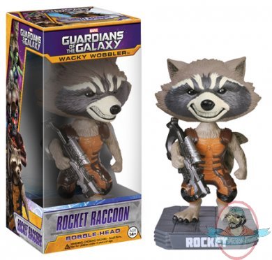 Marvel Guardians of the Galaxy Rocket Raccoon Wacky Wobbler by Funko