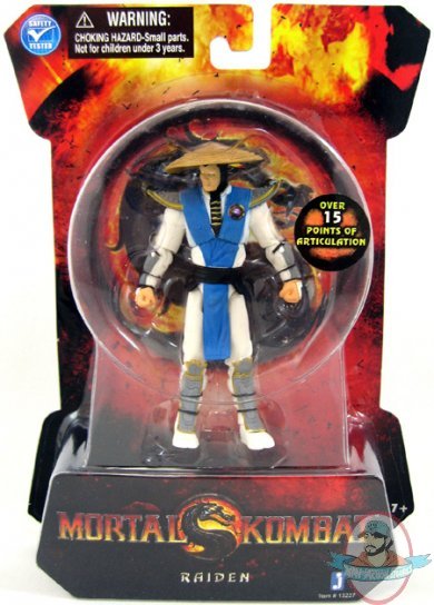 Mortal Kombat 9 4-Inch Raiden Action Figure by Jazwares Mortal Kombat 9 4-Inch Raiden Action Figure by Jazwares