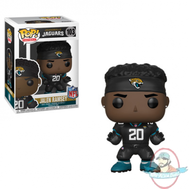 POP! NFL Jacksonville Jaguars Jalen Ramsey #103 Vinyl Figure Funko