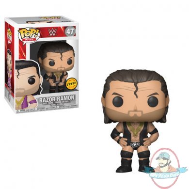  Pop! WWE Series 6 Razor Ramon Chase #47 Vinyl Figure Funko
