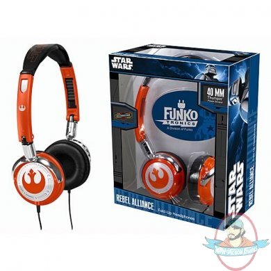 Rebel Alliance Fold-Up Headphones by Funko Rebel Alliance Fold-Up Headphones by Funko