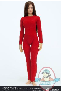 1/6 Scale Hero Type Female Outfit Set Red for 12" figures Triad Toys