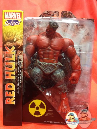 Marvel Select Red Hulk Action Figure 8 Inch by Diamond Select Marvel Select Red Hulk Action Figure 8 Inch by Diamond Select