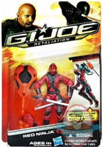 GI Joe Retaliation Movie 3.75 Inch Action Figure Red Ninja by Hasbro GI Joe Retaliation Movie 3.75 Inch Action Figure Red Ninja by Hasbro