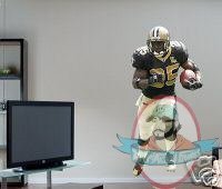 Fathead Reggie Bush New Orleans Saints NFL Fathead Reggie Bush New Orleans Saints NFL