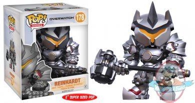 Pop! Games Overwatch Wave 2 Reinhardt 6-Inch #178 Figure Funko