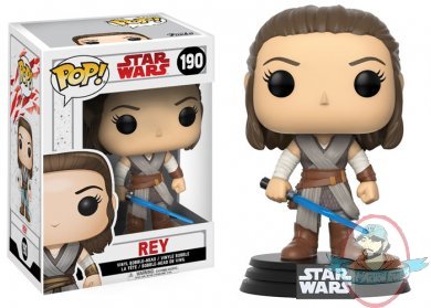 Pop! Star Wars The Last Jedi Rey #190 Vinyl Figure Funko