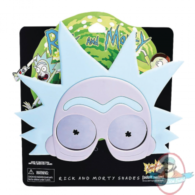 Rick and Morty Rick Sanchez Sunstaches Sunglasses 