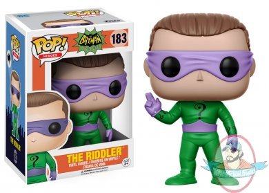 Pop! 1966 Classic TV Batman Wave 2 The Riddler #183 Vinyl Figure Funko