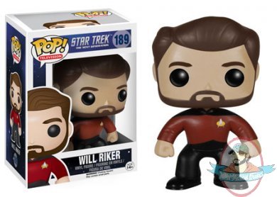 Pop! Television Star Trek The Next Generation Will Riker #189 Funko