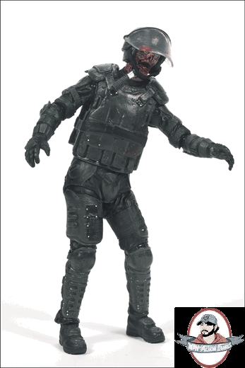 The Walking Dead (Tv) Riot Gear Zombie Series 4 by McFarlane