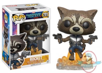 Pop! Marvel Guardians of the Galaxy Volume 2 Rocket #201 Funko