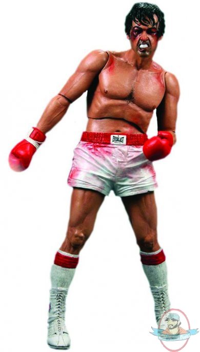 Rocky Battle Damaged 7 inch Action Figure Series 1 by Neca Rocky Battle Damaged 7 inch Action Figure Series 1 by Neca