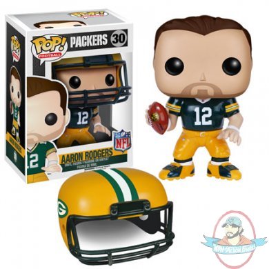 NFL POP! Series 2 Green Bay Packers Aaron Rodgers #30 Figure Funko