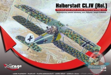 1/48 Halberstadt CL.IV (Rolland, Long Fuselage Version) 