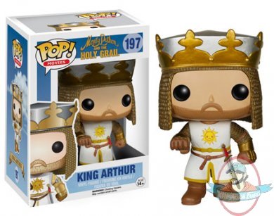 Pop! Movies Monty Python and the Holy Grail King Arthur Funko Pop! Movies Monty Python and the Holy Grail King Arthur Funko