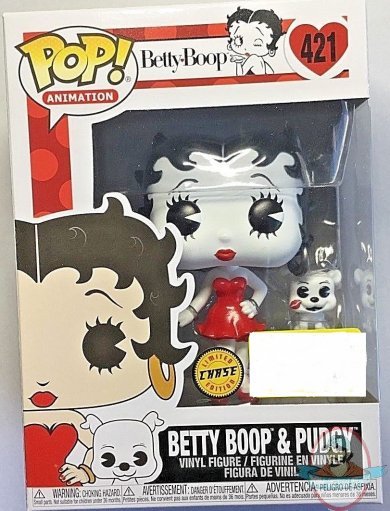 Pop! Animation Betty Boop & Pudgy Chase #421 Figure Funko