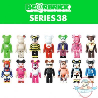 Bearbrick 24 Piece Display Case Series 38 by Medicom