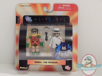 DC Universe MiniMates Series 2 The Penguin & Robin by DC Comics