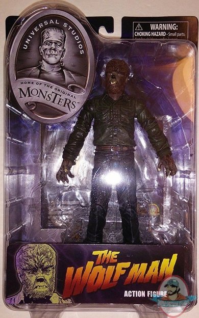 Universal Studios The WolfMan Tru Figure Diamond Select 