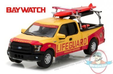 1:64 Hollywood Series 16 Baywatch 2016 Ford F-150 Emerald Greenlight